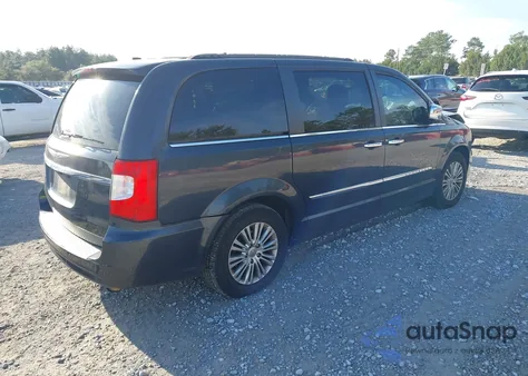 2013 Chrysler Town & Country Touring-L из США, поврежденный, VIN 2C4RC1CG7DR683193